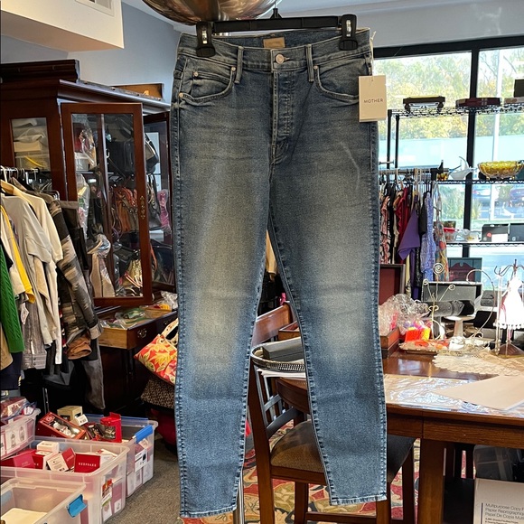 Mother Denim The Stunner Ankle Skinny Jeans in The Love Experiment, Size 27 NWT - Picture 1 of 13